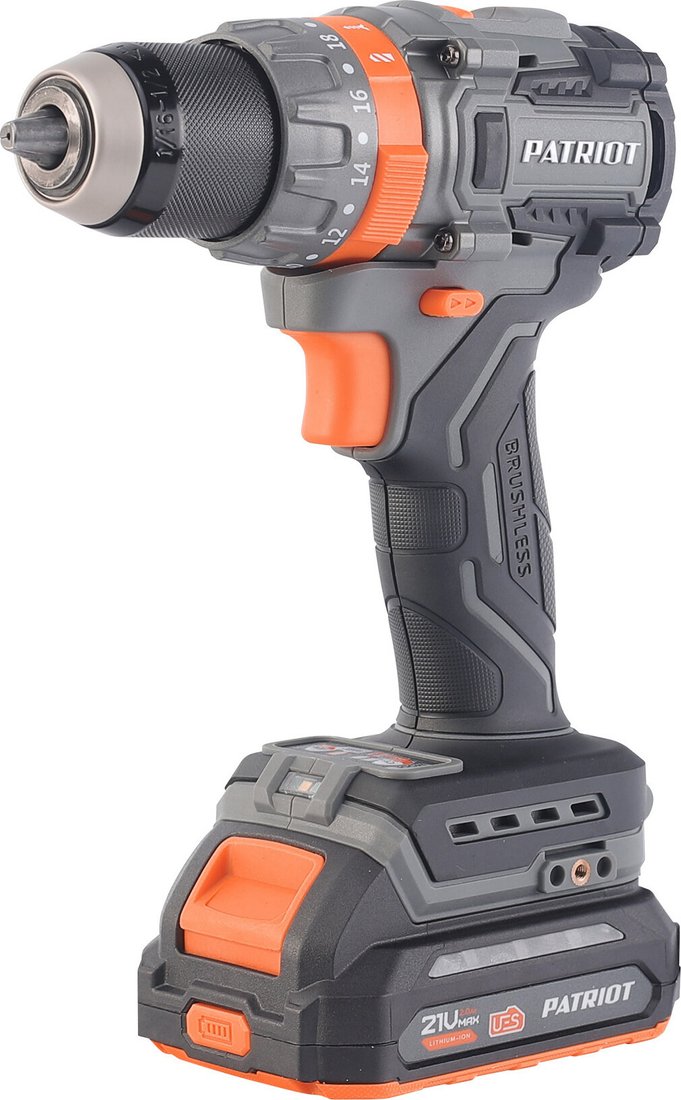 

Ударная дрель-шуруповерт Patriot BR 212 UES 180301512 (с 2-мя АКБ, кейс)