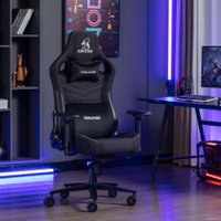 Игровое (геймерское) кресло Evolution Nomad PRO (черный/белый)