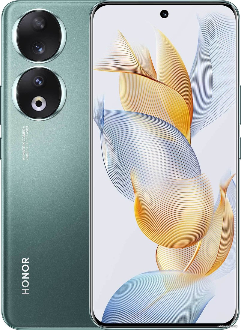Телефон HONOR 90 12GB/512GB международная версия (изумрудный зеленый)