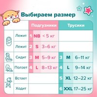 Подгузники Tanoshi S 3-6 кг (72 шт)