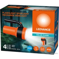 Фонарь Ledvance Flashl Spotl Rech Sidel