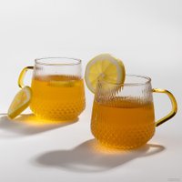 Набор кружек Makkua Ribbed Glassware RC300