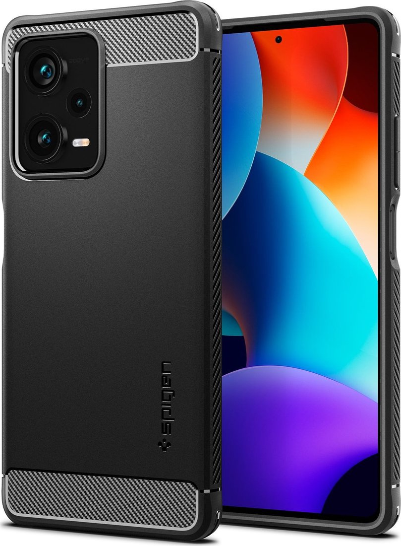 

Чехол для телефона Spigen Rugged Armor для Xiaomi Redmi Note 12 Pro Plus 5G ACS05789 (черный)