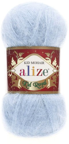 Alize Kid Royal 183 50 г 500 м (нежно-голубой)
