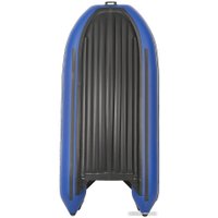 Моторно-килевая лодка Пилот 380 НДНД (серый/синий)