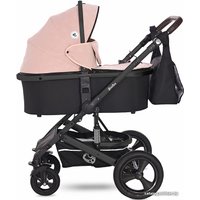 Универсальная коляска Lorelli Boston 2021 (2 в 1, розовый, звезды)