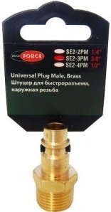 

Фитинг RockForce Штуцер для быстроразъема наруж резьба 1/2" RF-SE2-4PM