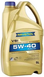 Моторное масло Ravenol VSI 5W-40 5л