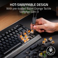 Клавиатура Razer BlackWidow V4 75% (черный, нет кириллицы)