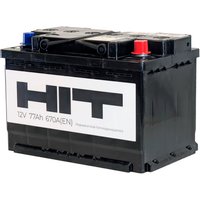 Автомобильный аккумулятор HIT R+ (77 А·ч) + Бесплатная диагностика подвески или -30% на замену масла