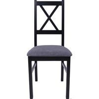 Стул DREWMIX Nilo 10 (графит 2B/черный)