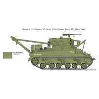 Сборная модель Italeri 6547 Ремонтно-эвакуационная машина M32B1 ARV