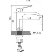 Смеситель Ledeme L1094