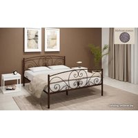 Кровать ИП Князев Нимфея НЯ.90.200.М (медный антик)