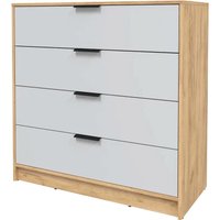 Комод Интерлиния Концепт КТ-К100 (серый/дуб золотой)