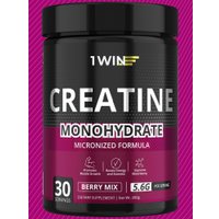 Моногидрат креатина 1WIN MONOHYDRATE (200г, ягодный микс)