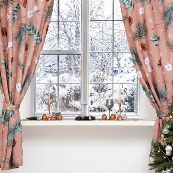 Комплект штор Этель Fir branches 7868978 145x180 (2 шт)