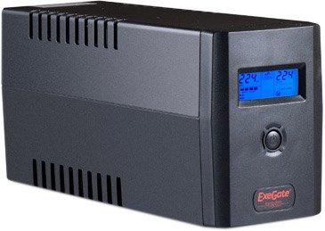 

Источник бесперебойного питания ExeGate Power Smart ULB-600 LCD