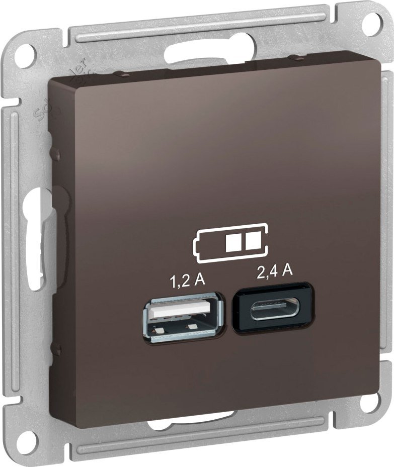 

Розетка USB Systeme Electric AtlasDesign ATN000639