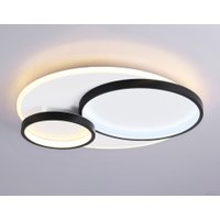 Светильник-тарелка Ambrella light FA7719 WH/BK