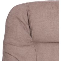 Офисное кресло TetChair Comfort Lux (22) metalBL (ткань, светло-коричневый, KUB 03)