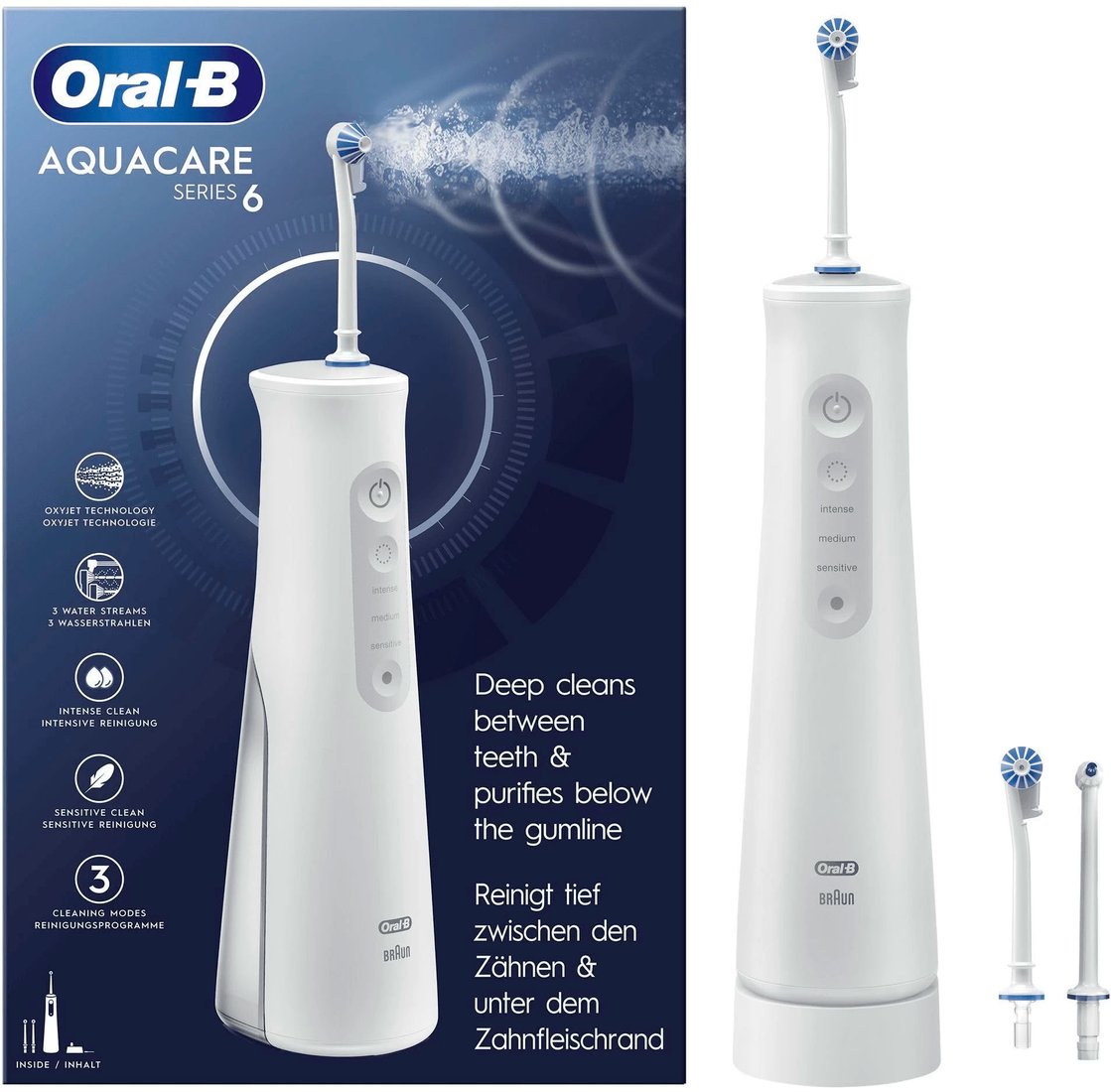 

Ирригатор Oral-B Aquacare Pro Expert Series 6 MDH20.036.3