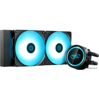 Жидкостное охлаждение для процессора DeepCool GAMMAXX L240T Blue DP-H12RF-GL240TB