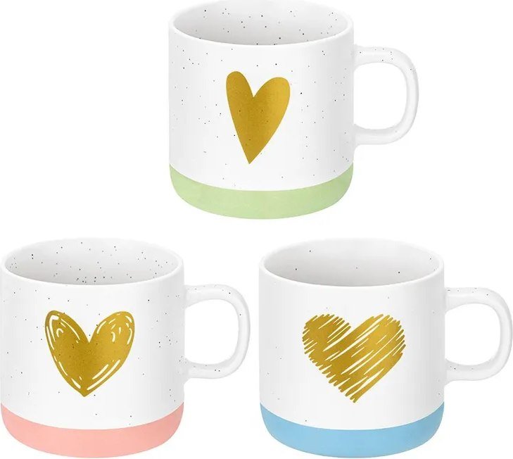 

Набор кружек Elan Gallery New Bone China Сердце 230239