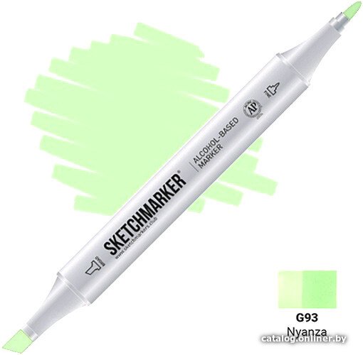 Маркер художественный Sketchmarker Двусторонний G93 SM-G93 (ньянза)