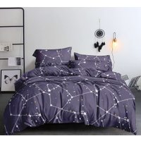 Семейный комплект постельного белья Pandora № NN 3774 Галактика Семейный (полисатин)