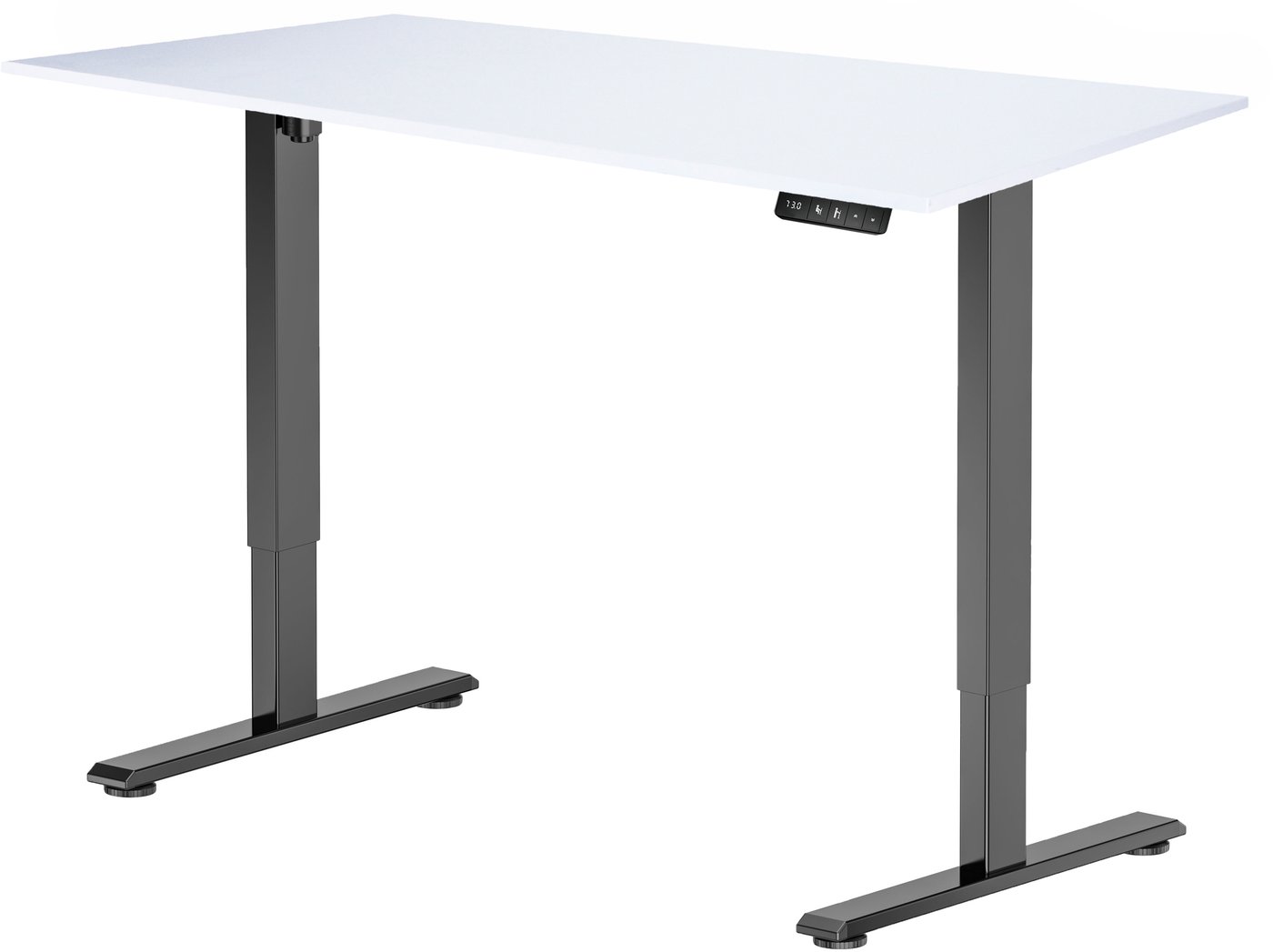 

Стол для работы стоя ErgoSmart Electric Desk Prime 1200х650х18 мм (альпийский белый/черный)