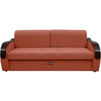 Диван Сириус Лидер-6 ППУ 225x110 (Eva 17 велюр терракотовый)