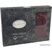 Плед Karven Dantelli Waffle Pike Евро 200x220 Р 931 (бордовый)