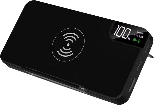 

Внешний аккумулятор Kinetic gPro QI 10000mAh (черный)