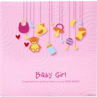 Фотоальбом BRAUBERG Baby Girl 391143