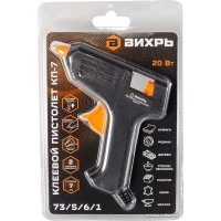 Термоклеевой пистолет Вихрь КП-7 73/5/6/1