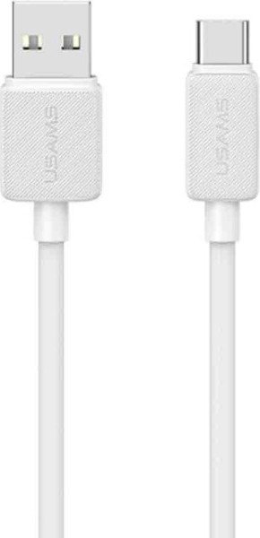 Кабель Usams US-SJ693 USB Type-A - USB Type-C (2 м, белый)