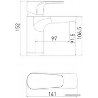 Смеситель Gross Aqua Evo 6241297C