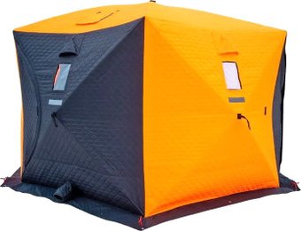 Палатка для зимней рыбалки Ex-Pro Winter Юрта 7EXUBO (черный/оранжевый)