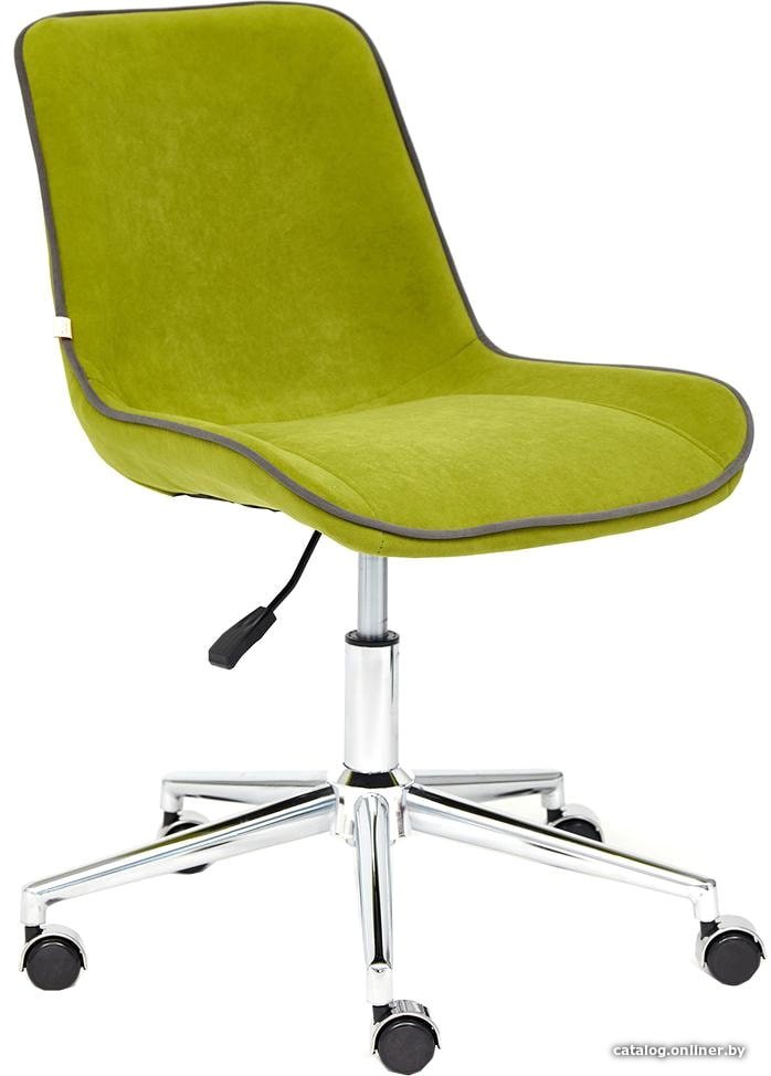 Офисное кресло TetChair Style (флок, олива)