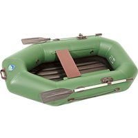 Гребная лодка Лоцман Гребная стандарт ЛС-200 ВНД (зеленый)