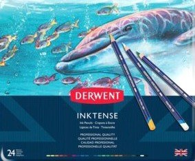 

Набор акварельных карандашей Derwent Inktense 0700929 (24 цв)