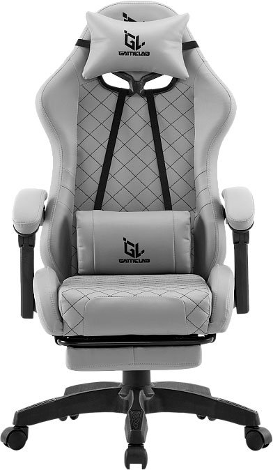 

Игровое (геймерское) кресло GameLab Tetra Comfort GL-435 Grey (серый)