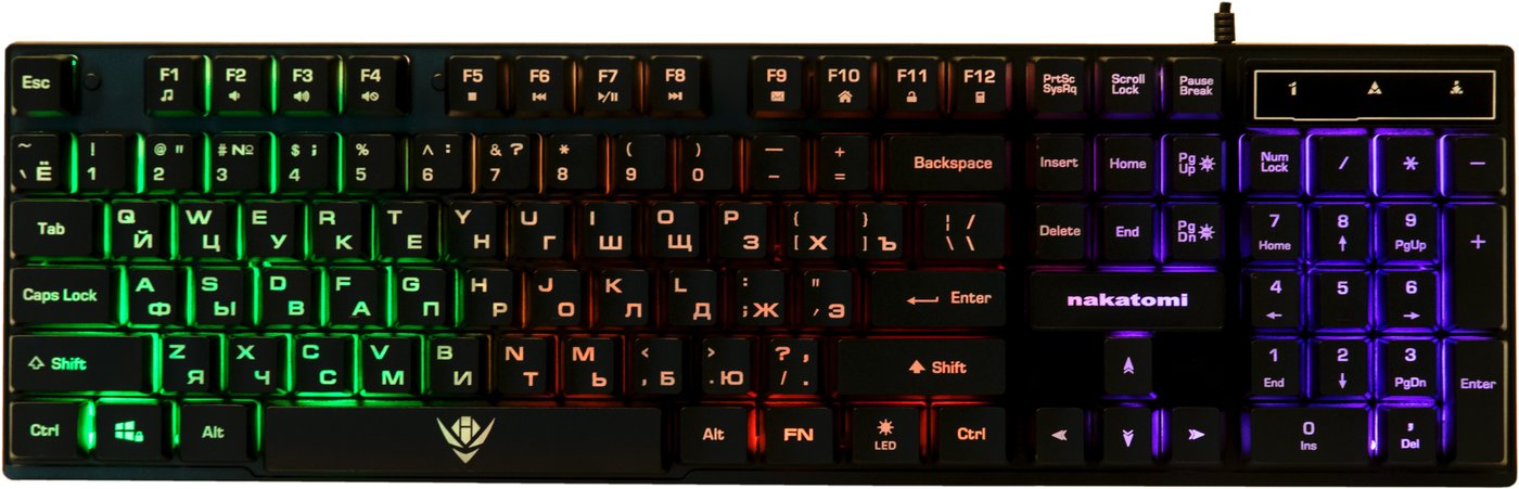

Клавиатура Nakatomi KG-23U (черный)