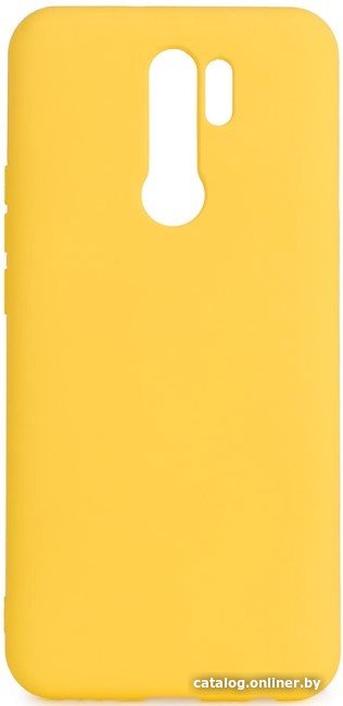 Чехол для телефона Case Cheap Liquid для Redmi 9 (желтый)