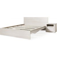 Кровать Рэйгрупп РГK 175.4x79.9x204.2 РГК BR (дуб бордолайт)