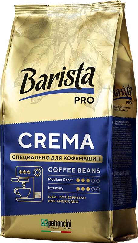 

Кофе Barista Pro Crema в зернах 1 кг