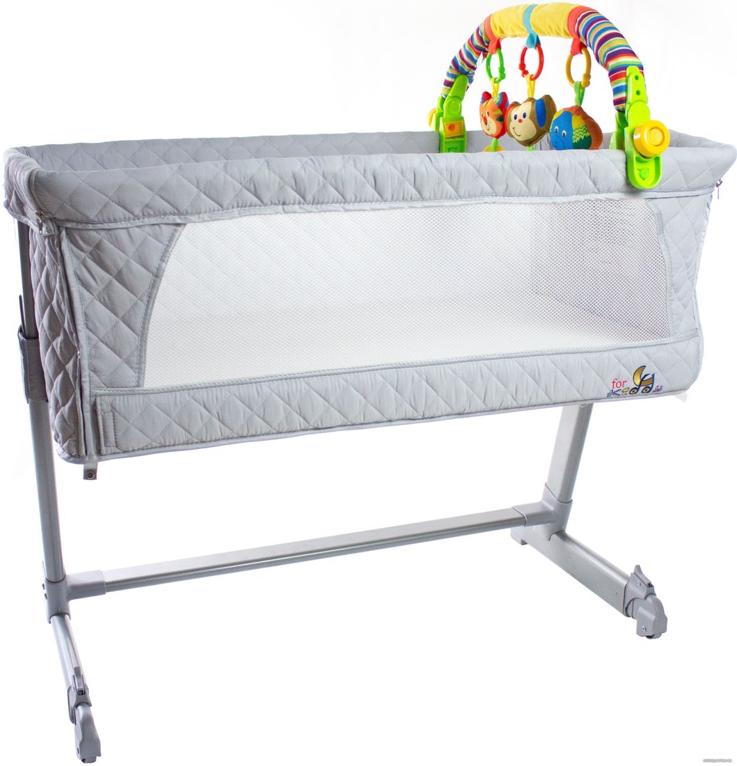 Приставная детская кроватка ForKiddy Stratus (с дугой)