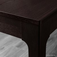 Обеденная группа Ikea Экедален/Экедален 292.212.80 (темно-коричневый/светло-серый)