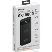 Внешний аккумулятор Hiper SX10000 (черный)